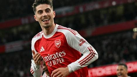 Kai Havertz nach seinem Tor gegen Burnley
