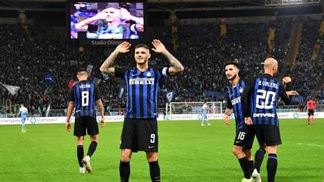 Torjäger Mauro Icardi war der Matchwinner für Inter Mailand