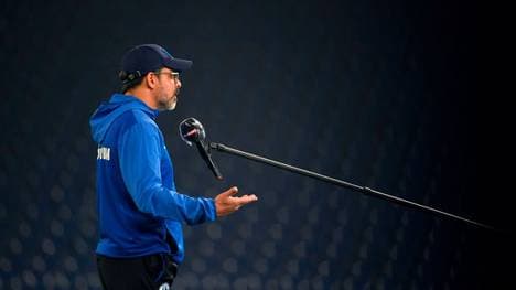 Schalke-Coach David Wagner machte nach der Partie eine klare Ansage