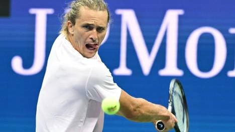 Zverev beim Training in New York