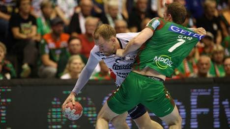 Pytlick (l.) und Claar (r.) im Duell