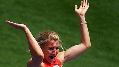 Lilli Schwarzkopf wurde bei Olympia 2012 in London Zweite und holte Silber