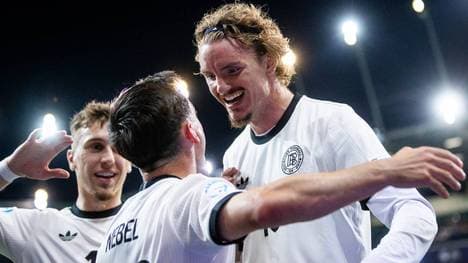 Nick Woltemade und die deutsche U21-Nationlmannschaft muss am Sonntagabend ran