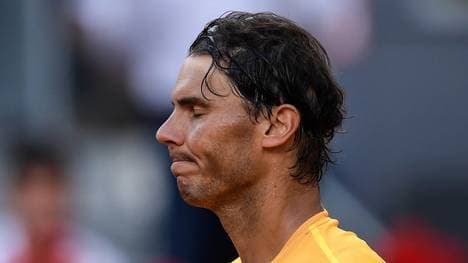 Rafael Nadal nach der Niederlage gegen Thiem