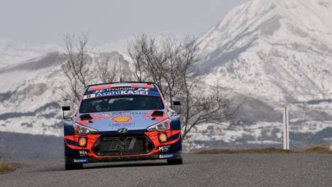 Für Ott Tänak ist die Rallye Monte Carlo beendet