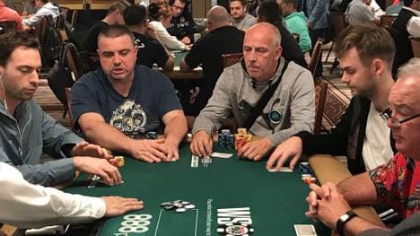 Mario Basler bei der World Series of Poker in Las Vegas
