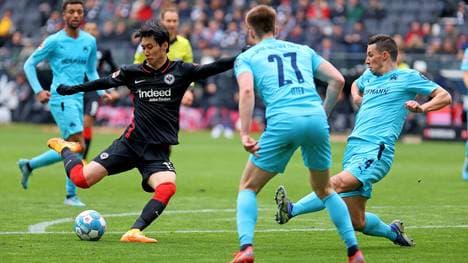 Eintracht Frankfurt kam gegen die SpVgg Greuther Fürth über eine Nullnummer nicht hinaus