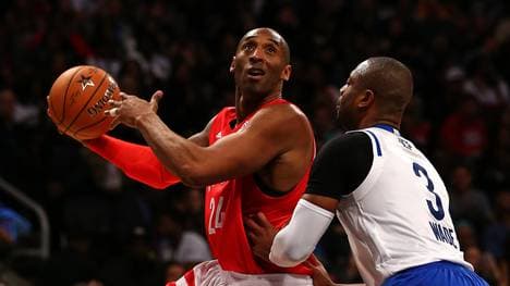 Für Kobe Bryant (l.) war das All Star Weekend ein emotionaler Abschied