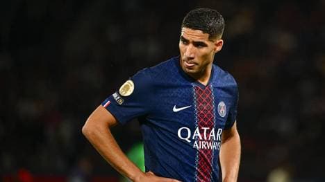 Achraf Hakimi ärgerte sich über die Spielunterbrechung durch einen Flitzer