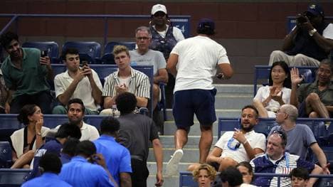 Beim Match von Alexander Zverev bei den US-Open hat ein Fan für einen Nazi-Skandal gesorgt