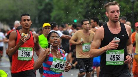 In Bangkok kam der Halbmarathon den Läufern ziemlich spanisch vor