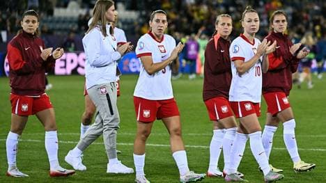 Weronika Zawistowska (2.v.r.) im polnischen Trikot