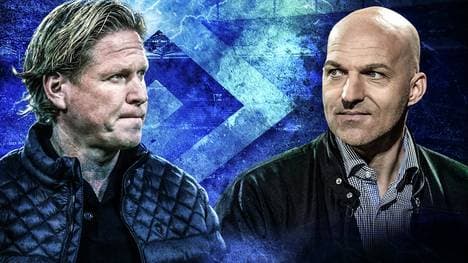 Stefan Schnoor (r.) seiht HSV-Trainer Gisdol zu Recht in der Kritik