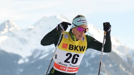 Nicole Fessel läuft in Lenzerheide auf Rang acht