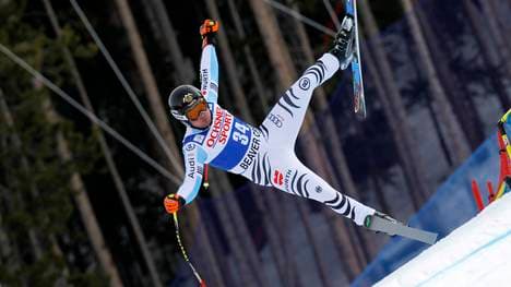 DSV-Athlet Klaus Brandner gerät beim Super-G in Beaver Creek außer Kontrolle