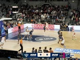 Die BBL-Highlights der Partie MLP Academics Heidelberg - Telekom Baskets Bonn im Video.