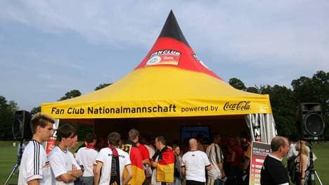 Der Fanclub Nationalmannschaft beim Confed-Cup 2005