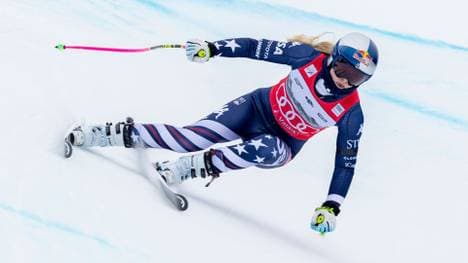 Lindsey Vonn beim Weltcup in Crans-Montana