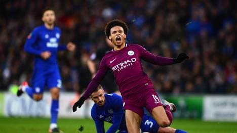 Nach diesem rüden Foul fehlt Leroy Sane ManCity mehrere Wochen