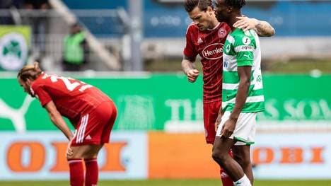 Der Fortuna-Angreifer Daniel Ginczek hatte des Ausgleich auf dem Fuß