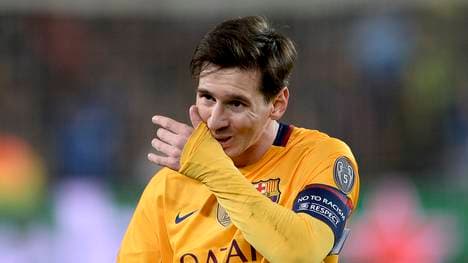 Lionel Messi achtet auf seine Ernährung