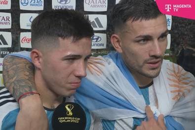 Fernandez und Paredes mit Tränen-Interview: "Ist wahnsinnige Ehre"