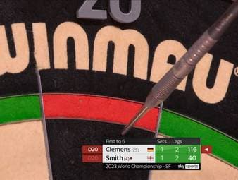 Gabriel Clemens verliert im Halbfinale der Darts-WM gegen einen überragenden Michael Smith mit 6:2. Damit endet die Heldenreise des Deutschen, der dennoch einen Rekord aufgestellt hat.