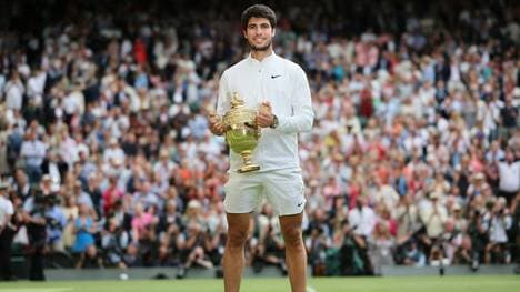Alcaraz ist drittjüngster Wimbledon-Sieger seit 1968