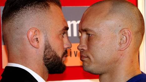 Dominc Bösel (l.) stezte sich gegen Sergej Demtschenko durch