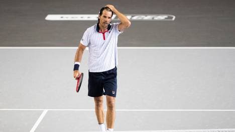 Tommy Haas hat sich an der Wade verletzt