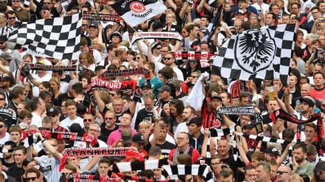 Eintracht Frankfurt Celebrates Winning The DFB Cup