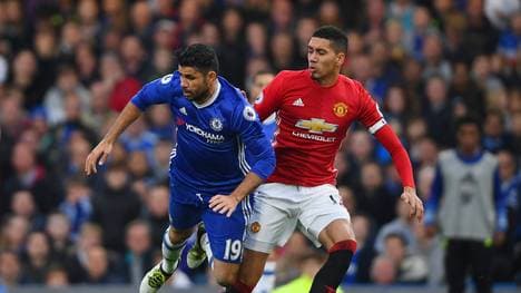 FC Chelsea, Manchester United, Premier League, Diego Costa, Chris Smalling