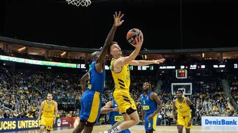 ALBA Berlin kann gegen Maccabi Tel Aviv in der Euroleague nicht bestehen