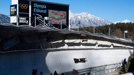 Der Eiskanal in Innsbruck