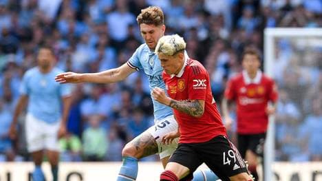 Manchester City trifft am Samstag auf Manchester United