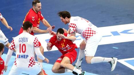 Kroatien unterlag überraschend Montenegro klar