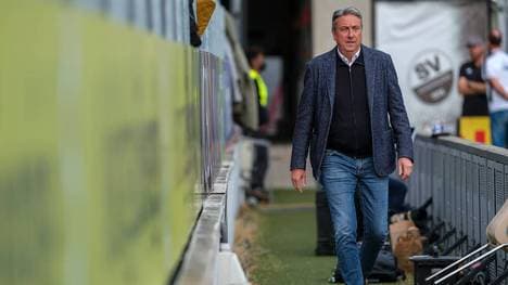 Jürgen Machmeier ist der Präsident des SV Sandhausen
