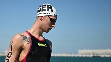 Startet im Freiwasser: Florian Wellbrock