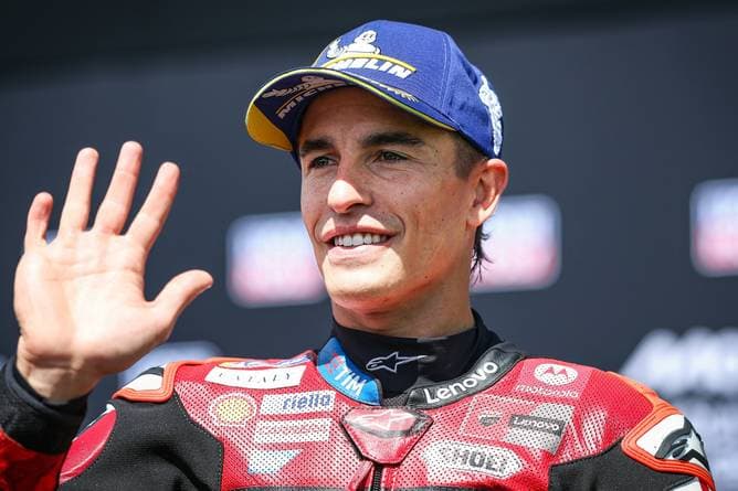 Machtdemonstration von Marc Márquez