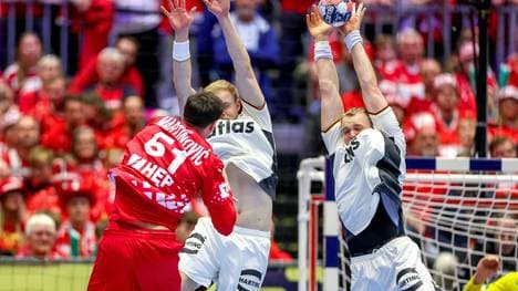 "In einen Flow verteidigt": Justus Fischer (r.)