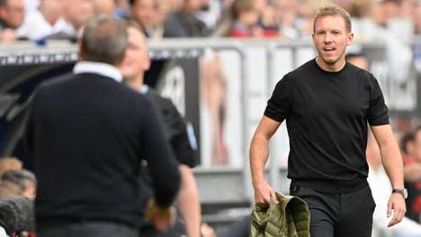 Julian Nagelsmann musste sich offenbar Pfiffe anhören
