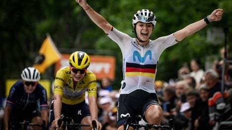 Liane Lippert gewinnt die 2. Etappe der Tour