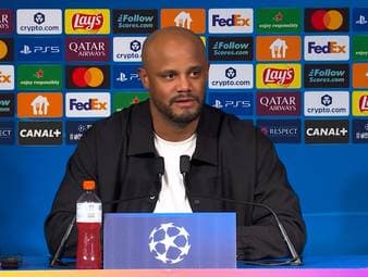 Das Ziel für das Halbfinal-Rückspiel gegen Paris Saint-Germain in der Allianz Arena ist klar. Bayern-Coach Vincent Kompany richtet darüber hinaus eine klare Botschaft an die Fans.