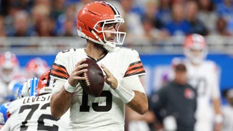 Joe Flacco muss auf die Bank