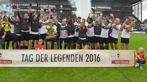 Beim Tag der Legenden siegte Team Deutschland