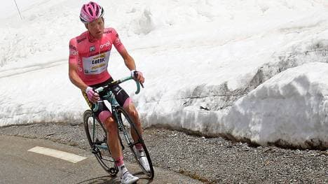 Steven Kruijswijk verlor das Rosa Trikot