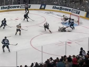 Der deutsche NHL-Star JJ Peterka trifft in der ersten Playoff-Runde mit seinen Utah Mammoth auf die Vegas Golden Knights. Spiel vier entwickelt sich dabei zu einem irren Duell inklusive Comeback und Overtime-Krimi.