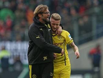 Marco Reus sieht Jürgen Klopp als Ideallösung für das Amt des Bundestrainers. Der MLS-Profi geht davon aus, dass sein ehemaliger Coach aus gemeinsamen BVB-Zeiten beim DFB einiges umkrempeln würde.