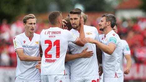 Union Berlin hat sich in der ersten Runde des DFB-Pokals gegen Regionalligist Halberstadt durchgesetzt