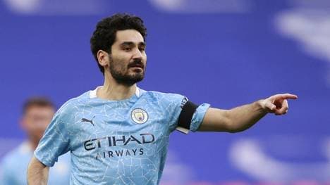 Ilkay Gündogan steht in der Startaufstellung